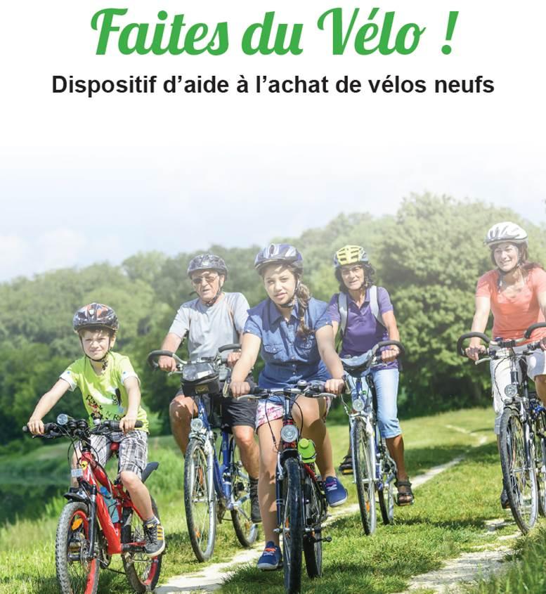 You are currently viewing FAITES DU VÉLO! – DISPOSITIF D’AIDE A L’ACHAT DE VÉLOS NEUFS