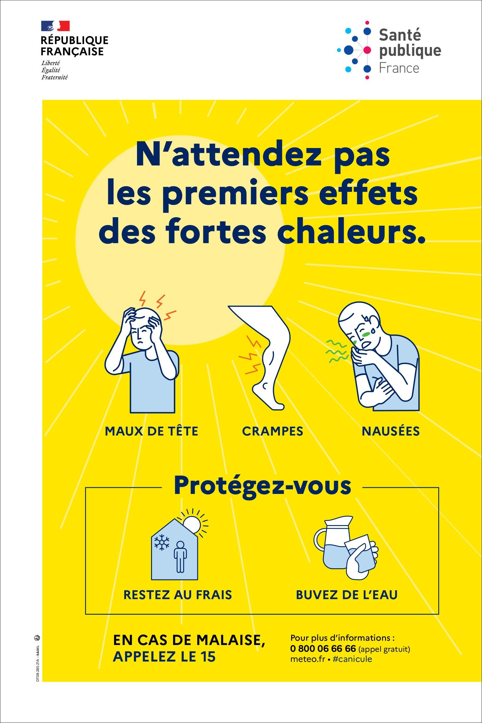 Lire la suite à propos de l’article PREVENTION – CANICULE